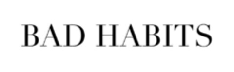 BAD HABITS Logo (EUIPO, 14.07.2017)