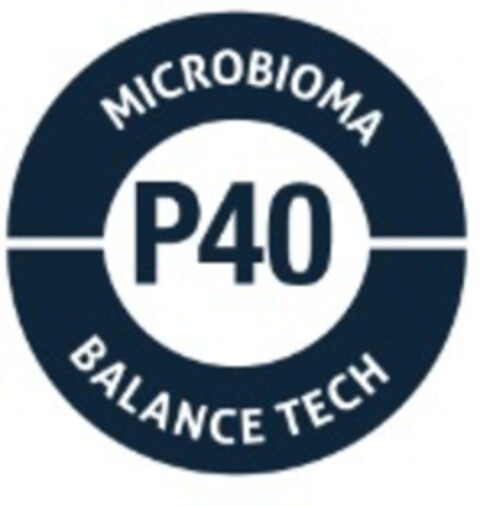 P40 MICROBIOMA BALANCE TECH Logo (EUIPO, 31.07.2017)