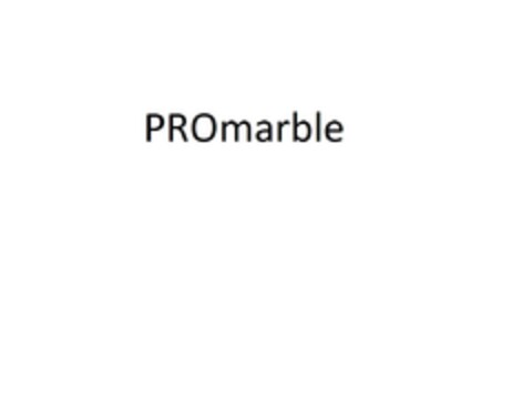 PROmarble Logo (EUIPO, 30.08.2018)