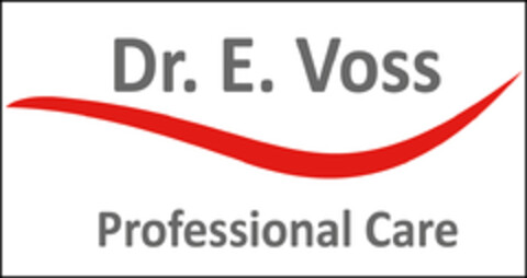 Dr. E. Voss Professional Care Logo (EUIPO, 16.10.2018)