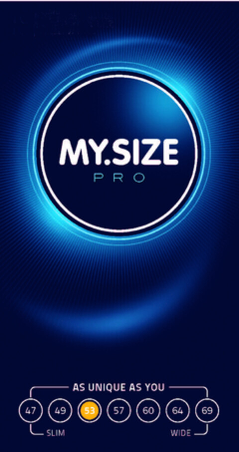 MY.SIZE PRO AS UNIQUE AS YOU Logo (EUIPO, 12/19/2019)