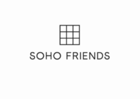 SOHO FRIENDS Logo (EUIPO, 08/14/2020)