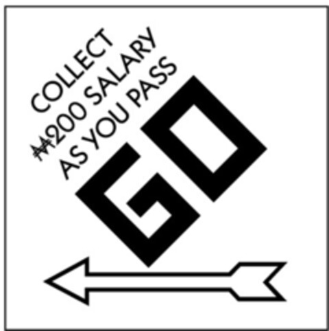 COLLECT M200 SALARY AS YOU PASS GO Logo (EUIPO, 02/16/2021)