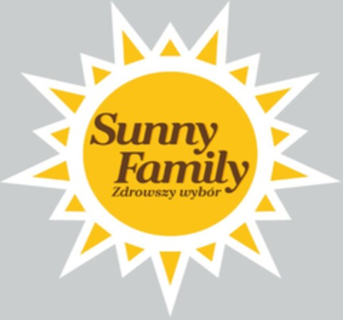 Sunny Family Zdrowszy wybór Logo (EUIPO, 24.05.2021)