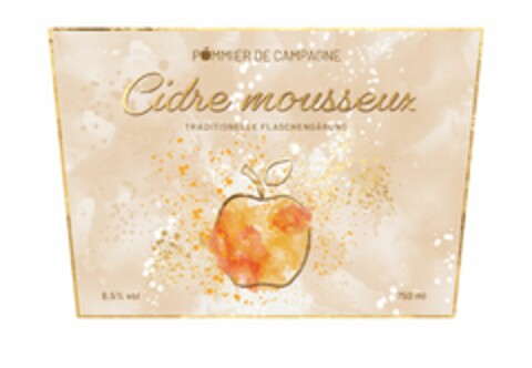 Cidre mousseux Logo (EUIPO, 20.12.2021)