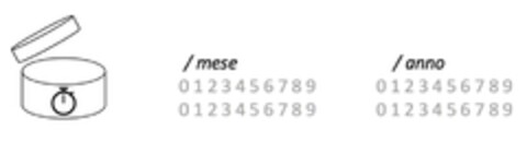 mese, anno, 0, 1, 2, 3, 4, 5, 6, 7, 8, 9 Logo (EUIPO, 01/14/2022)