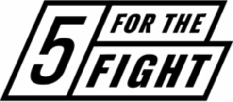 5 FOR THE FIGHT Logo (EUIPO, 14.12.2022)