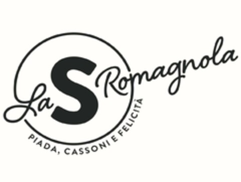 LA S ROMAGNOLA PIADA, CASSONI E FELICITÀ Logo (EUIPO, 01/26/2023)