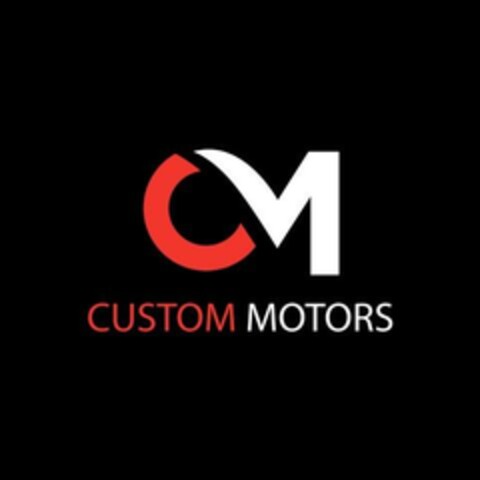 CM CUSTOM MOTORS Logo (EUIPO, 07.03.2023)