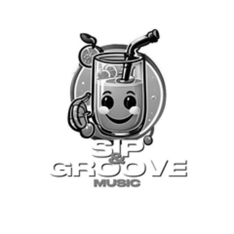 SIP & GROOVE MUSIC Logo (EUIPO, 11.04.2024)