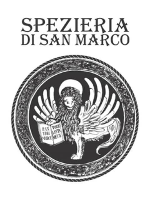 SPEZIERIA DI SAN MARCO PAX TIBI MARCE EVANGE LISTA MEUS Logo (EUIPO, 12/20/2024)