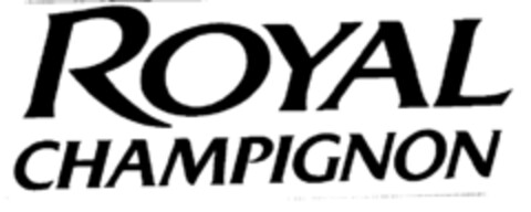 ROYAL CHAMPIGNON Logo (EUIPO, 01.04.1996)