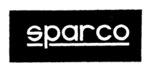 sparco Logo (EUIPO, 25.06.1996)