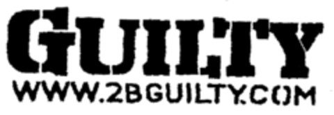 GUILTY WWW.2BGUILTY.COM Logo (EUIPO, 07.05.1997)