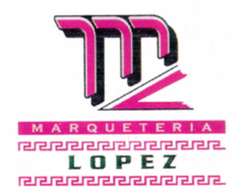 m MÁRQUETERIA LOPEZ Logo (EUIPO, 16.01.1998)