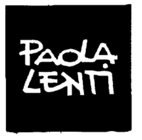 PAOLA LENTI Logo (EUIPO, 12.04.1999)