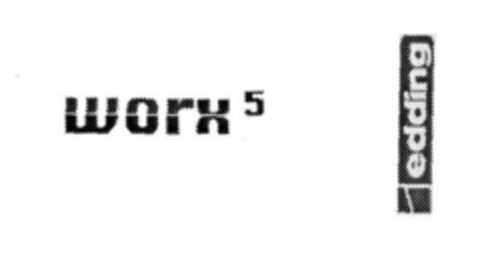 worx 5 edding Logo (EUIPO, 30.10.2000)