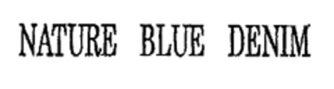 NATURE BLUE DENIM Logo (EUIPO, 10/11/2002)