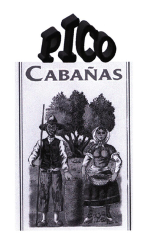 PICO CABAÑAS Logo (EUIPO, 07.03.2003)