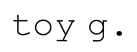 toy g. Logo (EUIPO, 29.04.2003)
