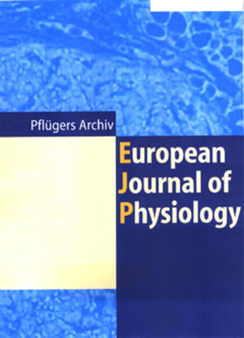 Pflügers Archiv European Journal of Physiology Logo (EUIPO, 19.08.2003)