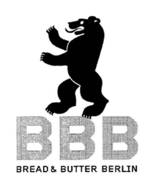 BBB BREAD & BUTTER BERLIN Logo (EUIPO, 12/19/2003)