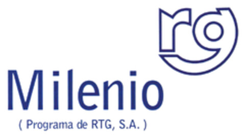 rg Milenio (Programa de RTG, S.A.) Logo (EUIPO, 23.02.2005)