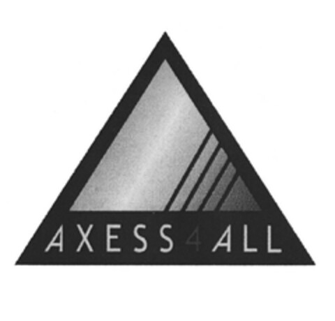 AXESS 4 ALL Logo (EUIPO, 30.05.2006)