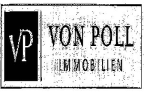 VP VON POLL IMMOBILIEN Logo (EUIPO, 14.08.2008)