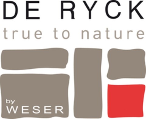 DE RYCK true to nature by WESER Logo (EUIPO, 07/30/2010)