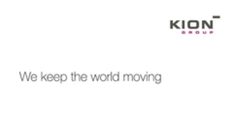 KION GROUP We keep the world moving Logo (EUIPO, 03/21/2012)