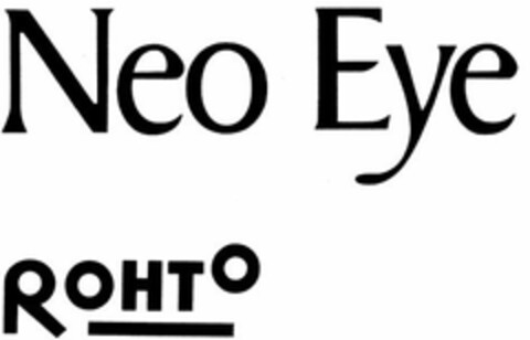 Neo Eye ROHTO Logo (EUIPO, 04/28/2014)