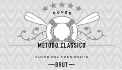 CUVEE METODO CLASSICO CUVEE DEL PRESIDENTE BRUT Logo (EUIPO, 07/01/2014)