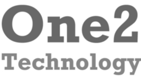 One2 Technology Logo (EUIPO, 01/23/2015)
