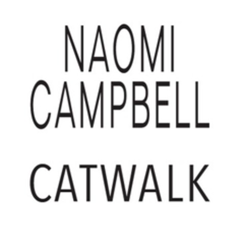 NAOMI CAMPBELL CATWALK Logo (EUIPO, 09.07.2015)