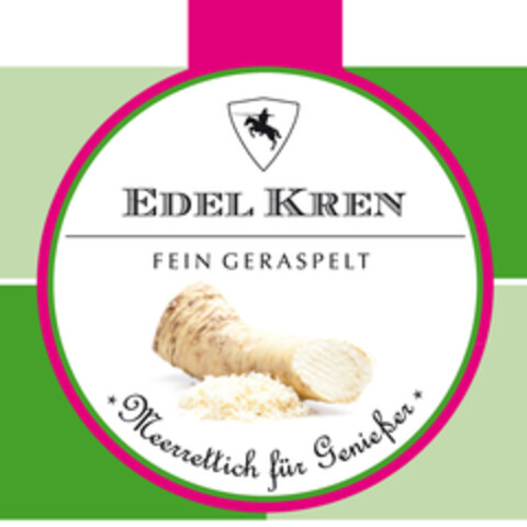EDEL KREN FEIN GERASPELT Meerrettich für Genießer Logo (EUIPO, 19.11.2015)