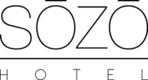 SOZO HOTEL Logo (EUIPO, 25.01.2016)