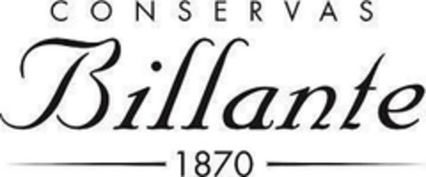 CONSERVAS BILLANTE 1870 Logo (EUIPO, 03/23/2016)