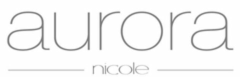 AURORA NICOLE Logo (EUIPO, 23.10.2017)