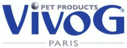 VIVOG PET PRODUCTS PARIS Logo (EUIPO, 03.04.2018)