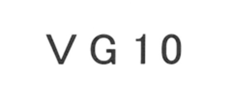 VG 10 Logo (EUIPO, 04/11/2018)