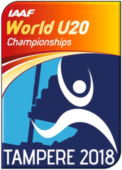 IAAF World U20 Championships TAMPERE 2018 Logo (EUIPO, 06/27/2018)