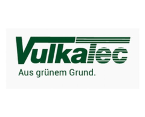 VulkaTec. Aus grünem Grund. Logo (EUIPO, 18.07.2018)