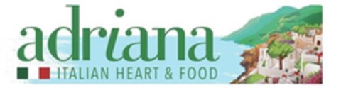 ADRIANA ITALIAN HEART & FOOD Logo (EUIPO, 07/09/2019)