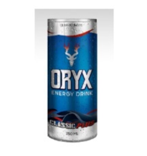 ORYX Energy Drink Classic Plus Logo (EUIPO, 01/18/2021)