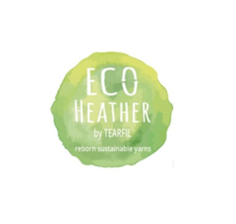 ECO HEATHER BY TEARFIL REBORN SUSTAINABLE YARNS Logo (EUIPO, 05/20/2021)