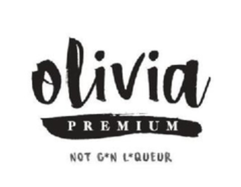 OLIVIA PREMIUM NOT G*N L*QUEUR Logo (EUIPO, 07.06.2022)