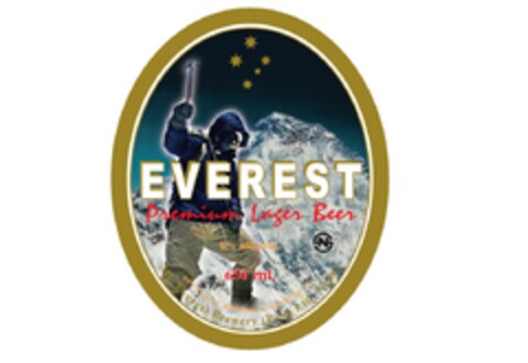 EVEREST Premium Lager Beer Logo (EUIPO, 14.09.2022)