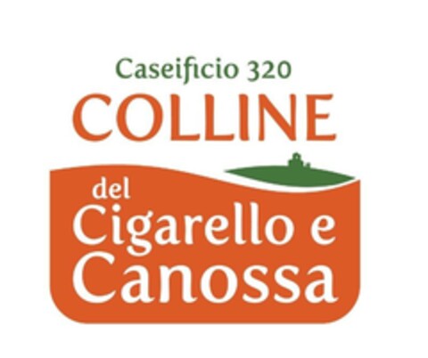 Caseificio 320 COLLINE del Cigarello e Canossa Logo (EUIPO, 07.08.2023)