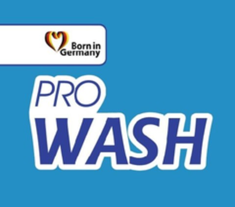 Born in Germany PRO WASH Logo (EUIPO, 28.02.2024)